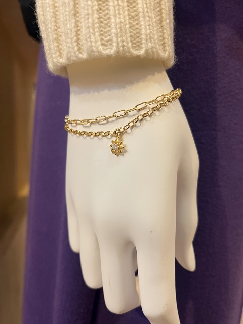 81【Eighty-One（エイティーワン）】ゴールドフィルド輝くフラワー